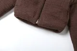 Autumn Women Zippered Turtle Collar Padded Jacket