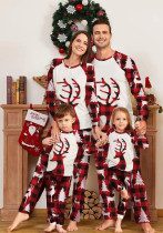 Christmas Family Wear Print Homewear Long Sleeve Pajama Set