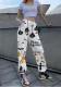 Halloween Women printed loose leggings sweatpants