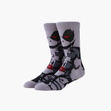 Cartoon spiderman mid-calf socks