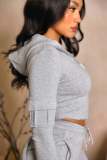 Women Casual Sports Hoodies and Cargo Set / Pant