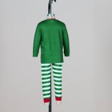 Autumn And Winter Home Wear Family Pajamas Set Christmas Hat Parent-Child Outfit
