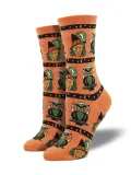 Halloween Creative Funny Pumpkin Jacquard Trendy Socks For Men And Women Mid-Calf Socks