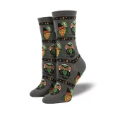 Halloween Creative Funny Pumpkin Jacquard Trendy Socks For Men And Women Mid-Calf Socks