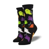 Halloween Creative Funny Pumpkin Jacquard Trendy Socks For Men And Women Mid-Calf Socks