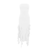 Summer strapless jellyfish sashes sexy dress women's clothing