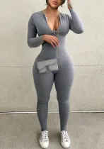 Fashion Tight Fitting Jumpsuit