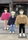 Children's Warm Patchwork Faux Fur Jacket