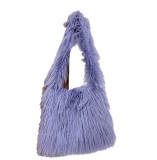 Sweet And Cool Style Candy-Colored Big Capacityoversized One-Shoulder Cross-Body Bag