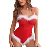 Sexy Christmas Temptation One-Piece Sexy Lingerie Set