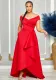 Women Sexy Solid Off Shoulder Sleeveless Dress