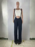 Women Hip Hop Sports Loose Casual Overalls