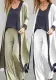Autumn And Winter Women's Homewear Cardigan Sleeveless T-Shirt Casual Pants Three-Piece Outfit