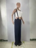 Women Hip Hop Sports Loose Casual Overalls