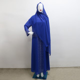 Women Arabian Beaded Chiffon Robe