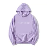 Women's Letter Print Long Sleeve Oversized Loose Fleece Hoodies