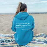 Women's Letter Print Long Sleeve Oversized Loose Fleece Hoodies