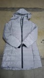 Slim Hooded Zipper Cotton Padded Down Jacket For Women