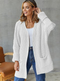Knitting Sweater Women's Casual Style Loose Coat Plus Size Casual Cardigan
