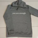Women's Letter Print Long Sleeve Oversized Loose Fleece Hoodies