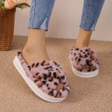 Women winter plush warm slippers