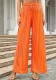Women's Pleated Spring And Autumn Trousers Elastic Waist Loose Pants