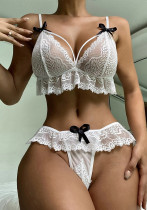 Women Lace Bow Sexy lingerie