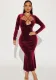 Women's Sexy Fashion Halter Neck Bodycon Mermaid Dress Women's Clothing