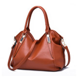 Women soft leather handbag large capacity Women bag middle-aged Women shoulder crossbody bag