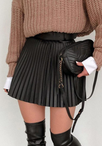 Women pleated skirt