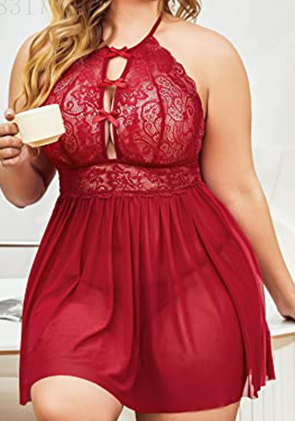 Plus Size Women Clothing Sexy Lace Sexy Lingerie