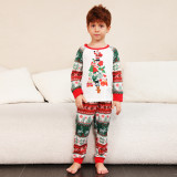 Christmas Family Wear Printed Pajama Two-piece Set