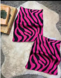 Sexy Zebra Pattern Print Skirt