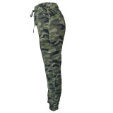 Women's Camouflage Trousers Casual Loose Cargo Pants