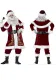 Santa Claus costume retro palace cosplay masquerade dress performance costume