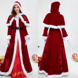 Santa Claus costume retro palace cosplay masquerade dress performance costume