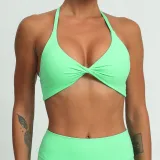 Women Quick Drying Sports Bra Outdoor Running Yoga Top