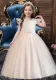 Girls Sweet Princess Solid Dress Costume Festival Dress