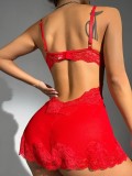Christmas Women clothing Lace dress sexy lingerie