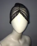 Women Autumn and Winter Rhinestone Party Dome Hat