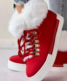Women Winter Velvet Furry Snow Boots