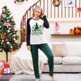 Christmas Family Wear Long Sleeve Printed Pajama Set
