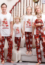 Christmas Family Wear Short Sleeve Printed Pajama Set