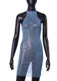 Women's Sexy Slit Bodycon Dress