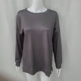 Women's Tops Loose Casual Round Neck Long Sleeve T-Shirt