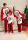 Christmas Family Wear cartoon plaid print long-sleeved Pajama two-piece set