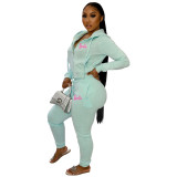Fashion Women's Solid Color Trendy Casual Sports Tracksuits