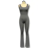 Women Casual Hollow Sports Jumpsuit