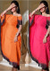 Women Tassel Slash Shoulder Irregular Dress