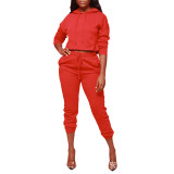 Women Hoodies and Pant two-piece set